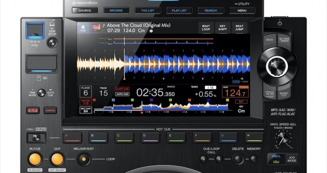 CDJ-3000- display screen