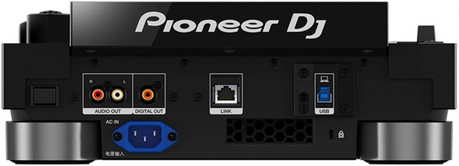 Pioneer CDJ-3000 Professional DJ Multi Player (Black) backside