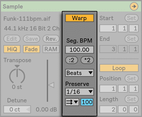 ableon live warp