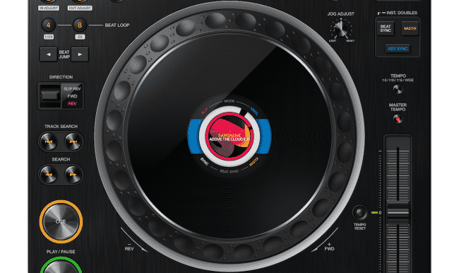 pioneer CDJ-3000 jog-wheel screen