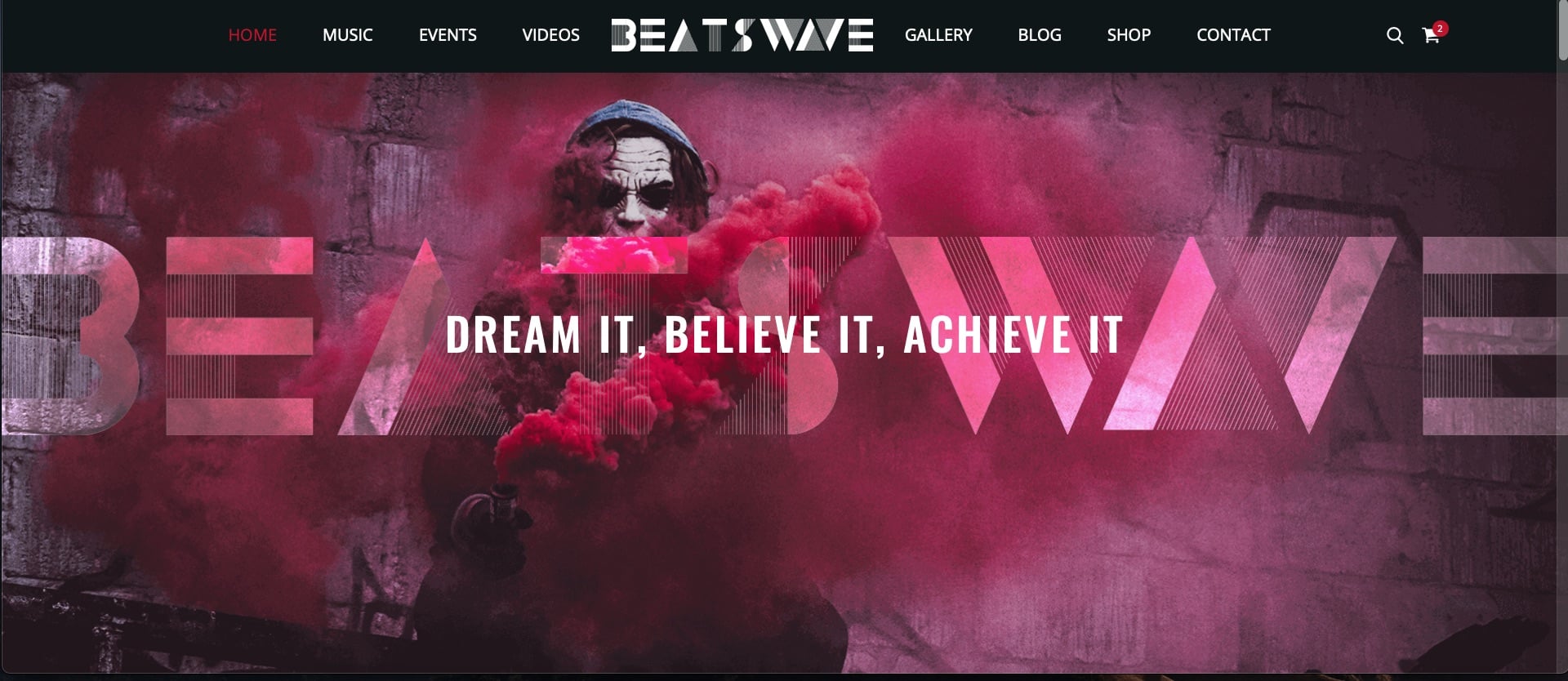 beatswave music website template