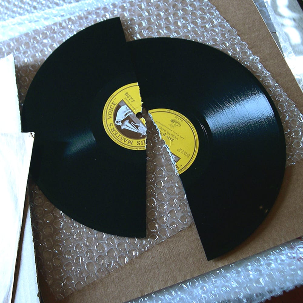 Broken Vinyl Record