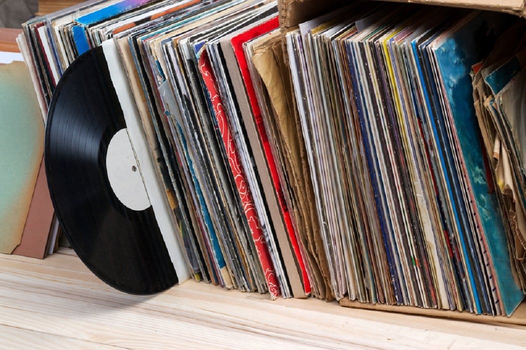 vinyl record collection